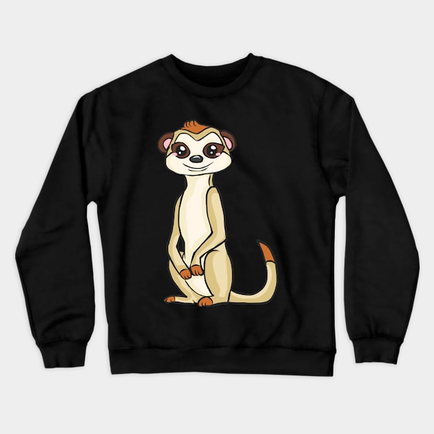 meerkat Crewneck Sweatshirt by KK-Royal